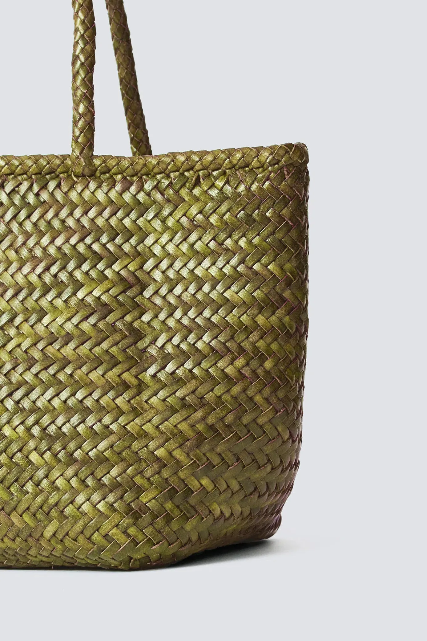 Grace Basket Small Bamboo Green sold by Dragon Diffusion product image thumbnail 3