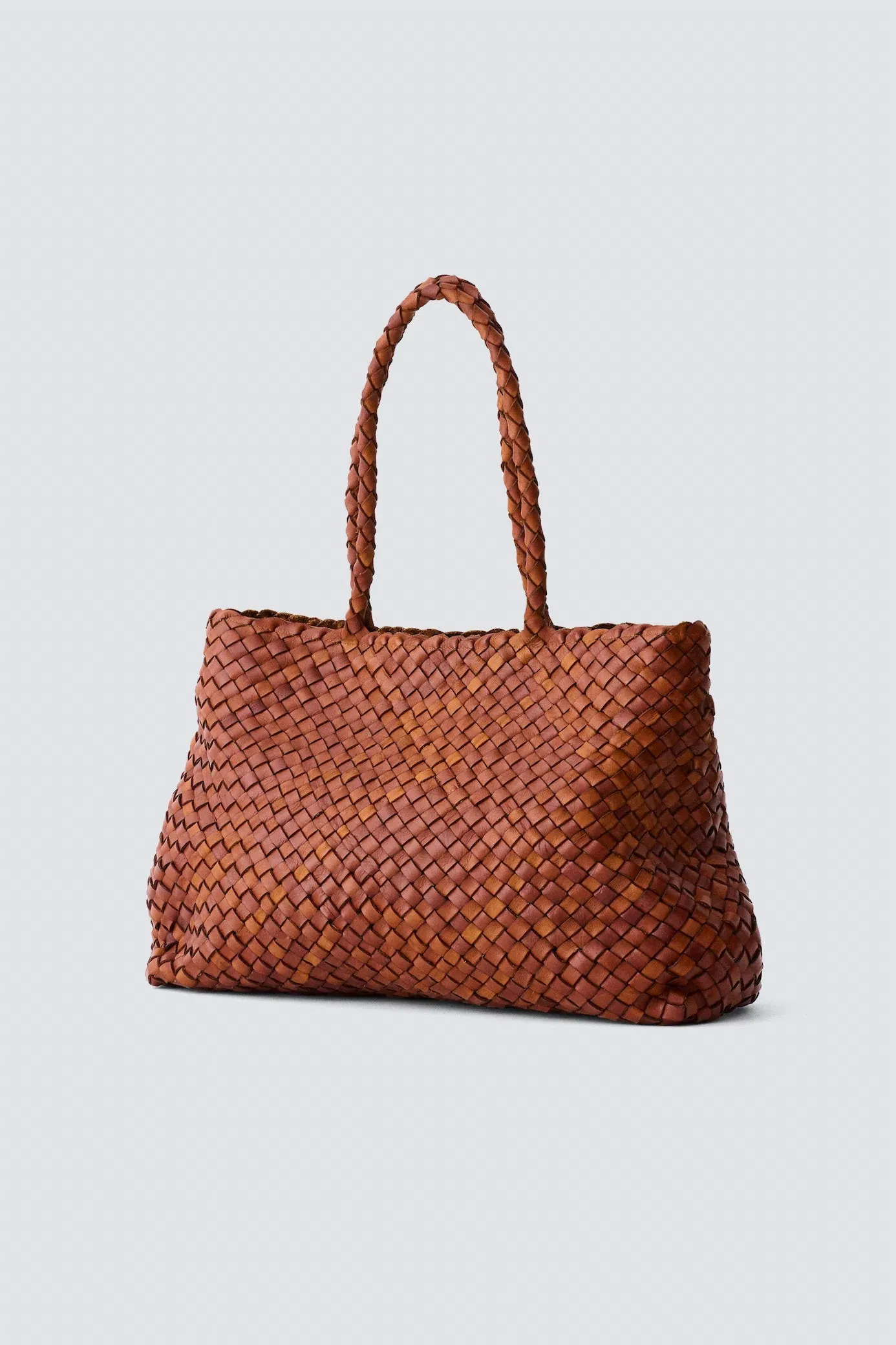 Vintage Mesh Tote Tan sold by Dragon Diffusion product image thumbnail 4