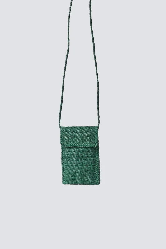 Phone Crossbody Forest Green made by Dragon Diffusion