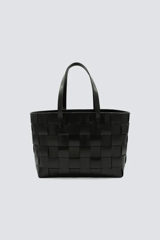 Japan Tote Black w/ flat handles made by Dragon Diffusion