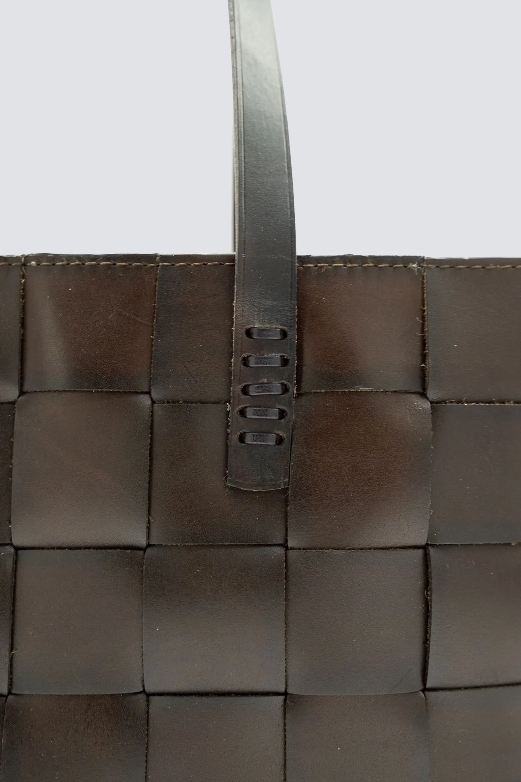 Japan Tote Dark Brown w/ flat handles sold by Dragon Diffusion product image thumbnail 5