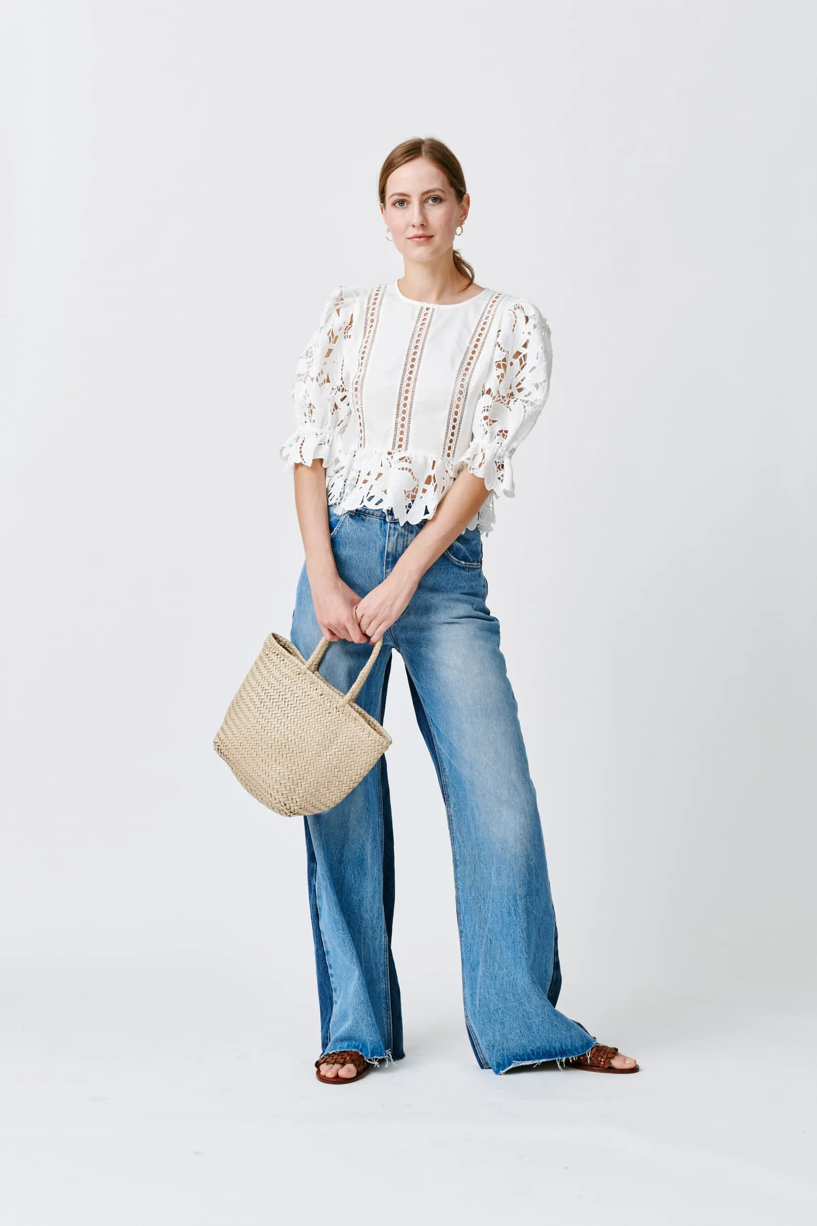 Grace Basket Small Pearl sold by Dragon Diffusion product image thumbnail 3