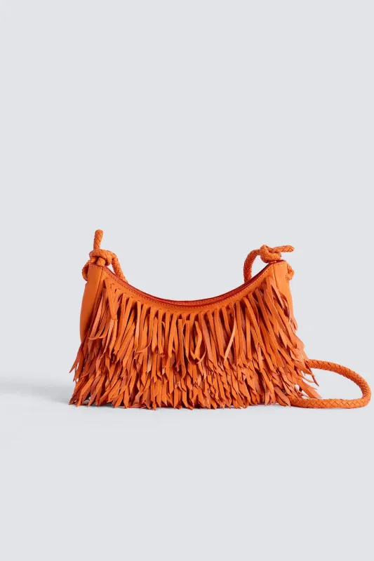 Fringe Sling Orange made by Dragon Diffusion