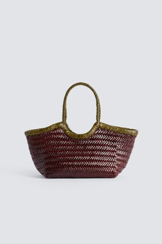 Nantucket Small Bi-Colour Bordo / Khaki made by Dragon Diffusion