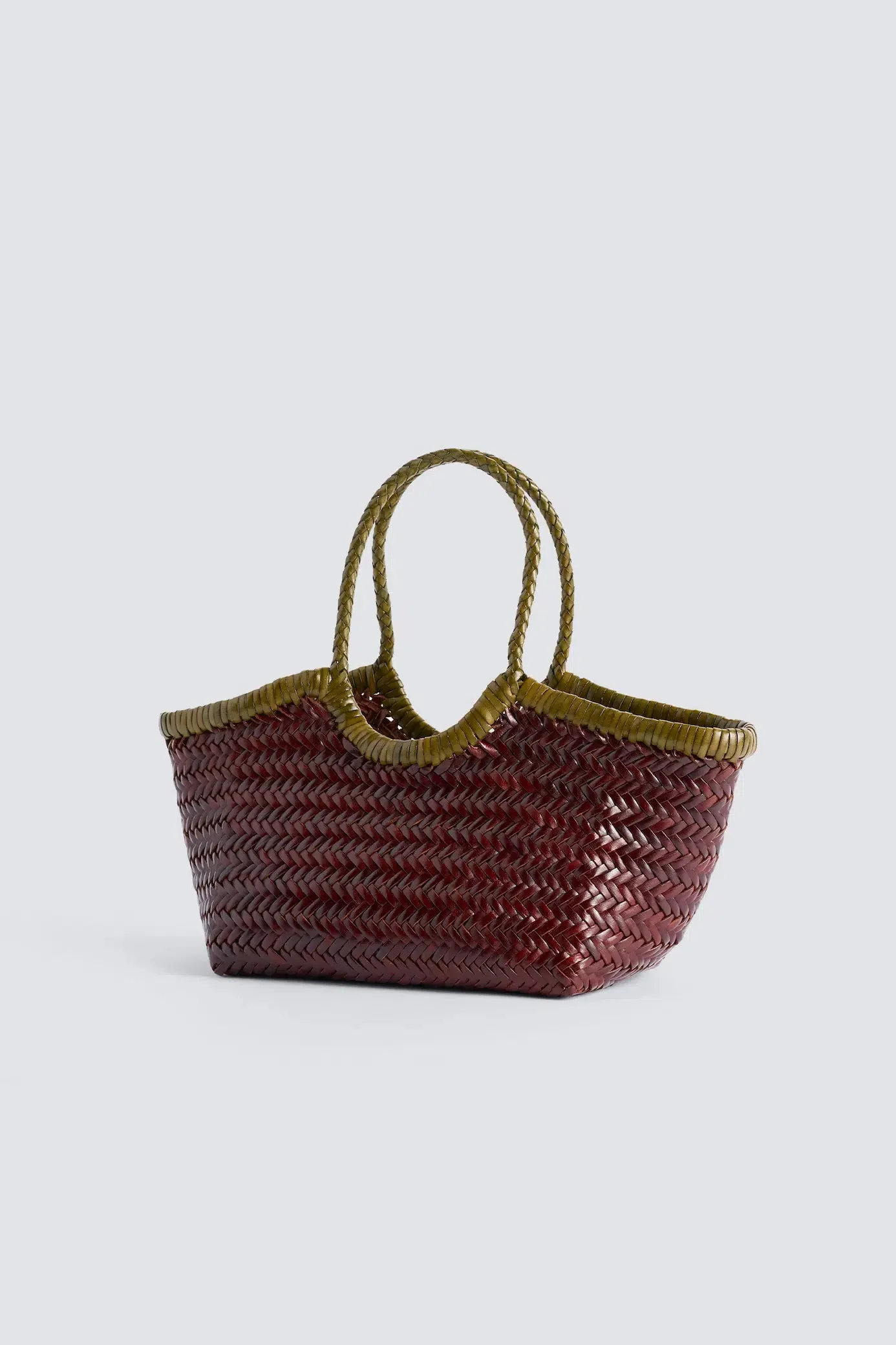 Nantucket Small Bi-Colour Bordo / Khaki sold by Dragon Diffusion product image thumbnail 2