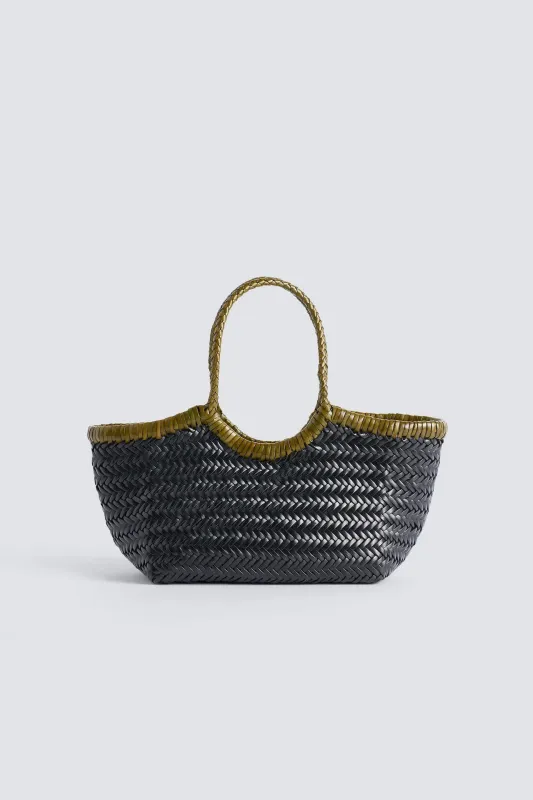 Nantucket Small Bi-Colour Black / Khaki made by Dragon Diffusion