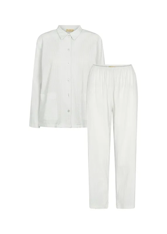 Pajama Set W, Sleepwear - Mint Chalk sold by MarMar