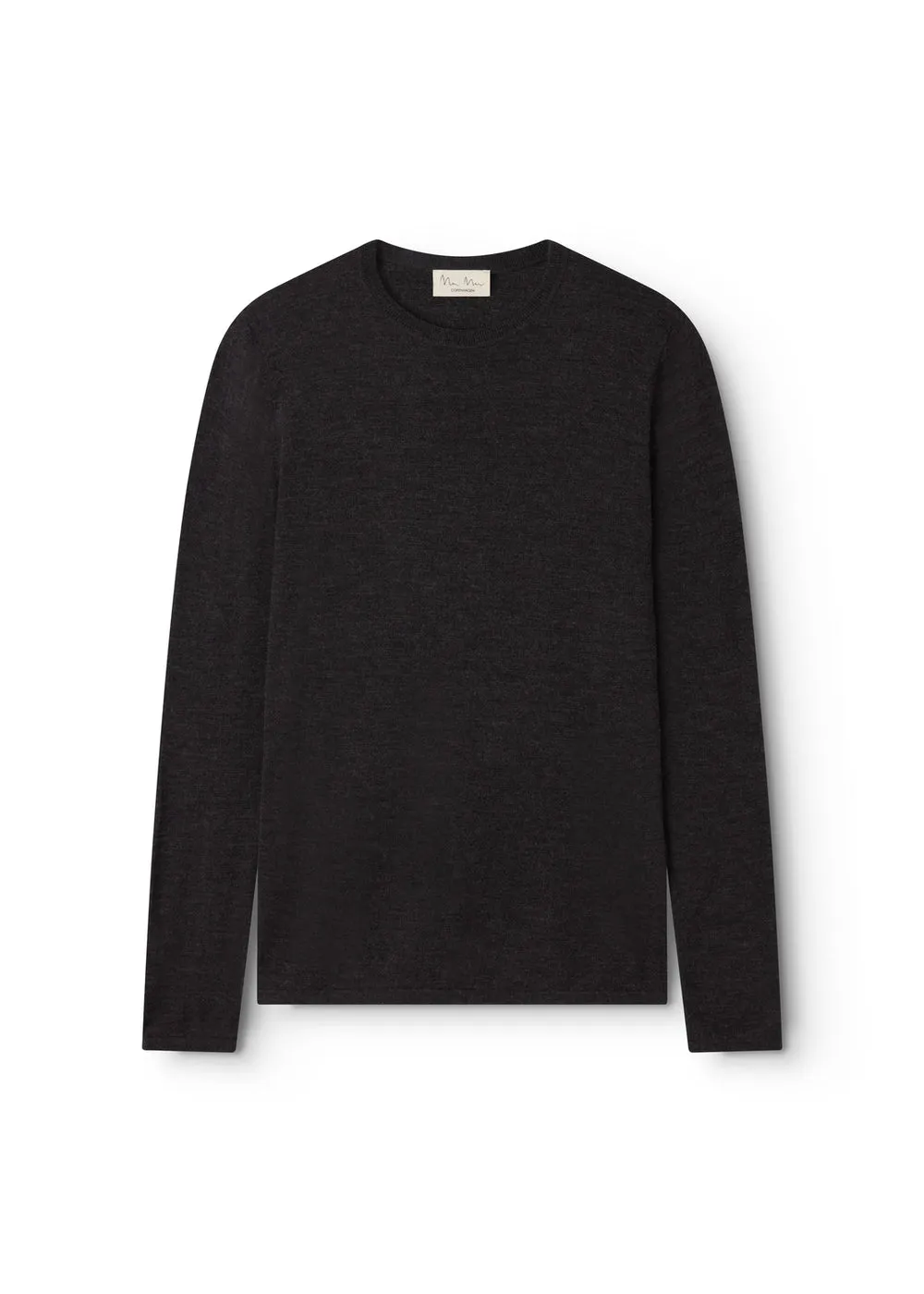 Tanne W, Blouse - Black Gray Melange sold by MarMar