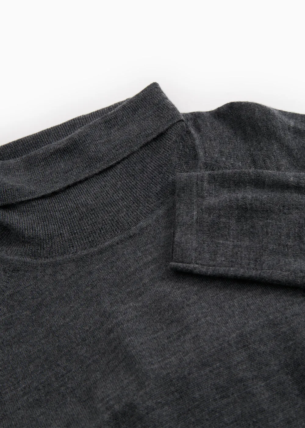 Trisha W, Blouse - Dark Gray Melange sold by MarMar product image thumbnail 3