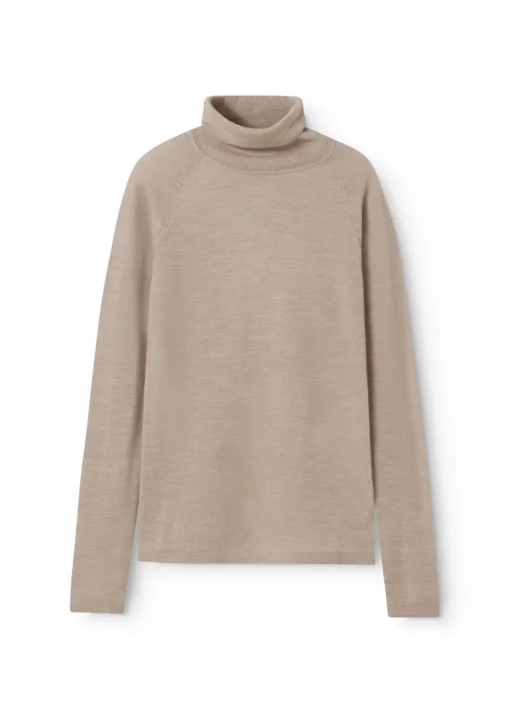 Trisha W, Blouse - Beige Melange made by MarMar