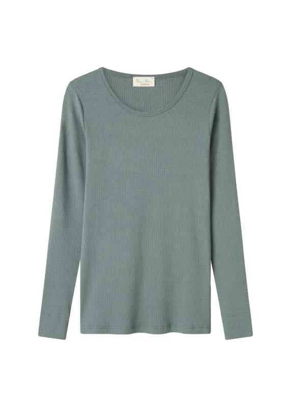 Plain Tee W, T-shirt - Dusty Green sold by MarMar