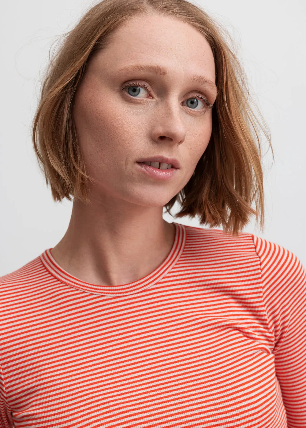 Tani W, T-shirt - Red Stripe sold by MarMar product image thumbnail 2