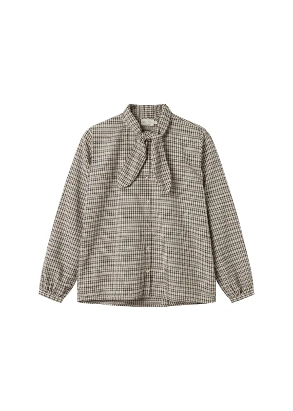 Tyna W, Shirt - Pilot Navy Check made by MarMar