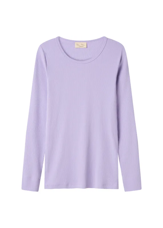 Plain Tee W, T-shirt - Soft Lavender made by MarMar
