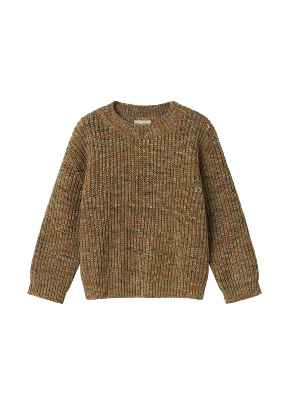 Teno W, Knit sweater - Dark Bronze Space made by MarMar