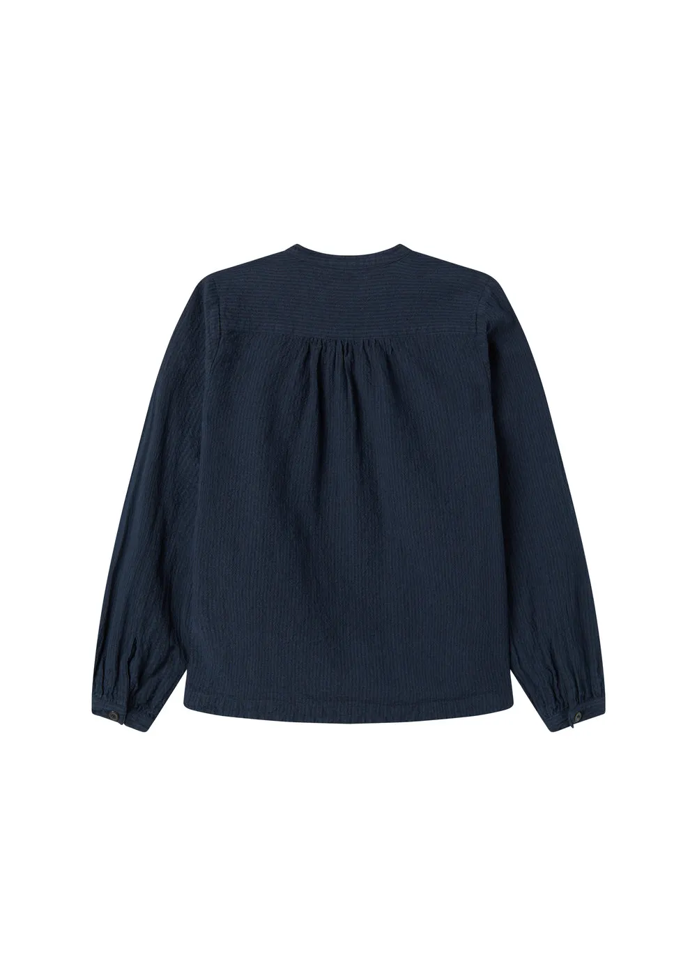 Tamira W, Shirt - Dark Blue Stripe sold by MarMar product image thumbnail 2