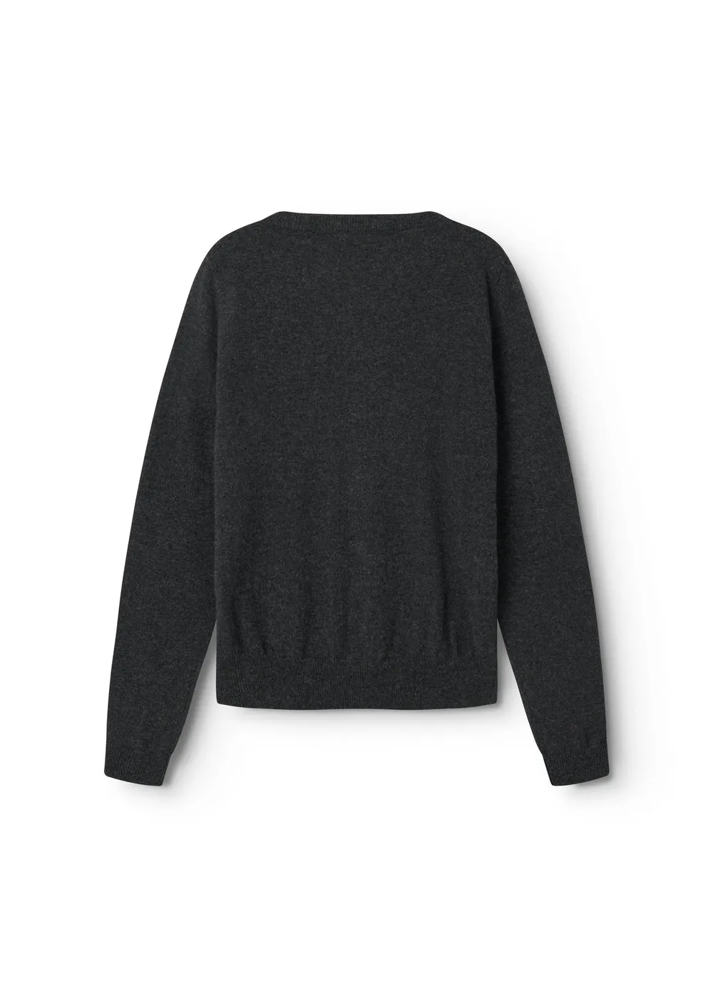 Tepi W, Cashmere Cardigan - Black Gray Melange sold by MarMar product image thumbnail 2
