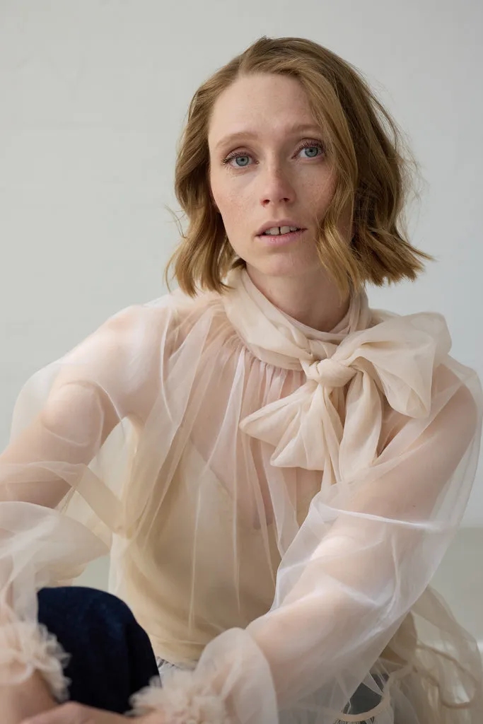 Truda W, Blouse - Barely Rose sold by MarMar product image thumbnail 2