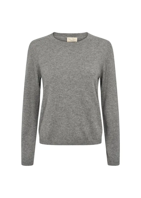 Tano W, Kashmir Blouse - Gray Melange made by MarMar