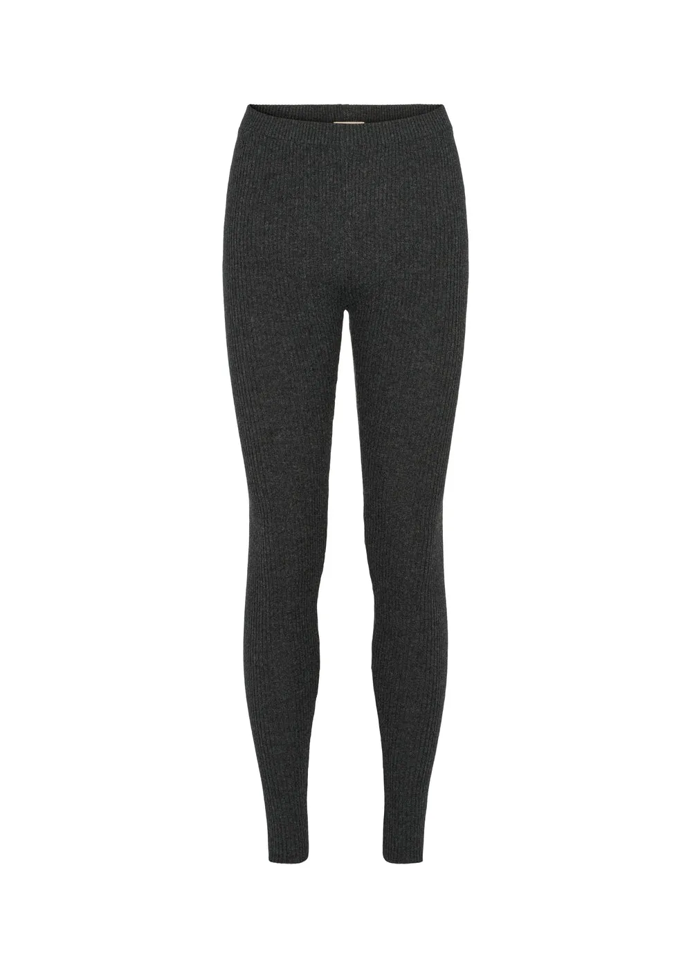 Pippi W, Kashmir Leggings - Black Gray Melange sold by MarMar