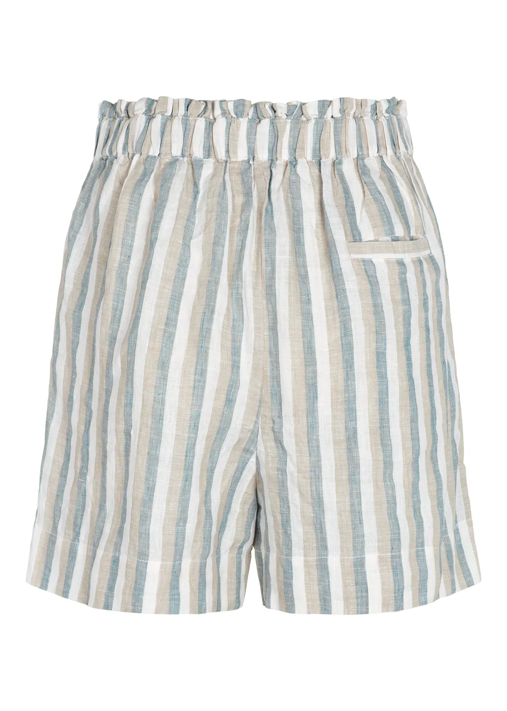 Pera W, Shorts - Dusty Blue Stripe sold by MarMar product image thumbnail 5