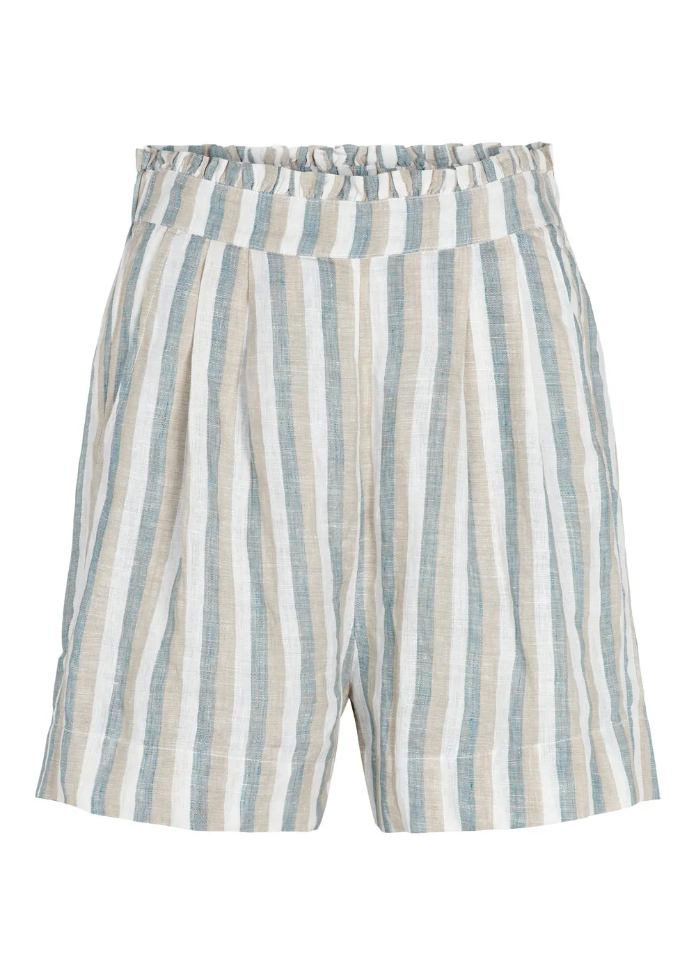Pera W, Shorts - Dusty Blue Stripe sold by MarMar
