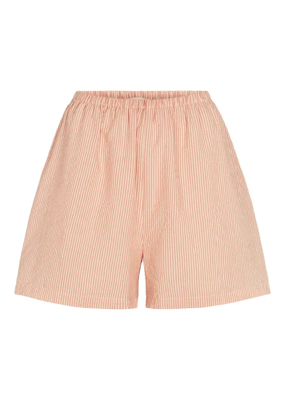 Pajama Shorts W, Shorts - Soft Cheek Stripe made by MarMar