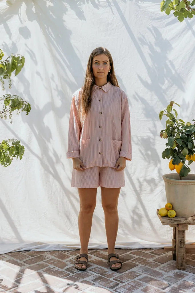 Pajama Shorts W, Shorts - Soft Cheek Stripe sold by MarMar product image thumbnail 5