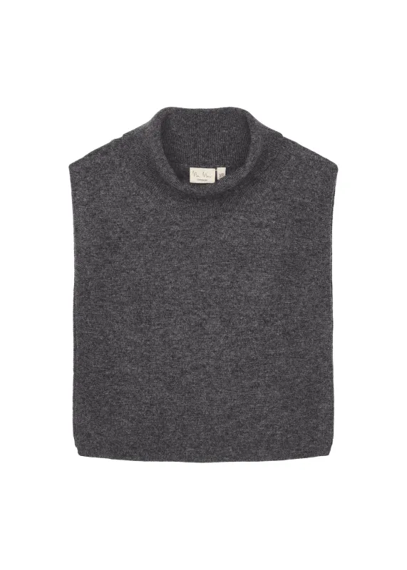 Arni W, Kashmir Scarf - Black Gray Melange sold by MarMar