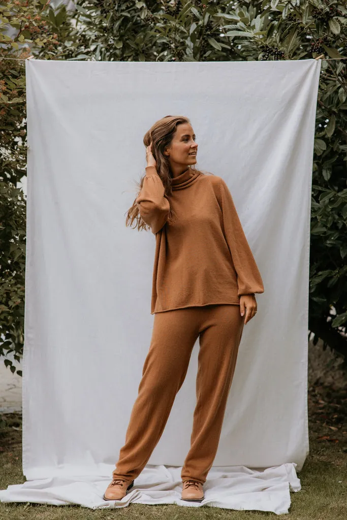Pilva W, Cashmere Pants - Almond sold by MarMar product image thumbnail 2