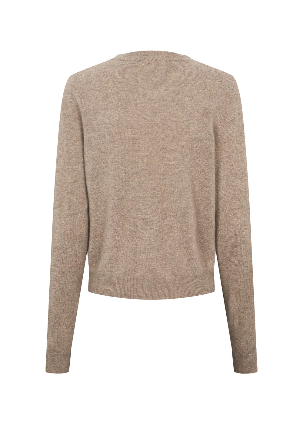 Tepi W, Kashmir Cardigan - Linseed Mel. sold by MarMar product image thumbnail 5