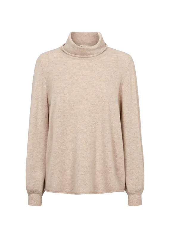 Tadin W, Kashmir Blouse - Sand Mel. made by MarMar