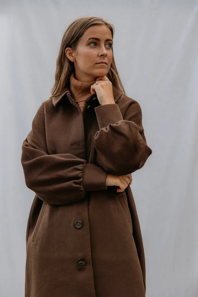 Orfeus W, Coat - Mocha sold by MarMar product image thumbnail 2
