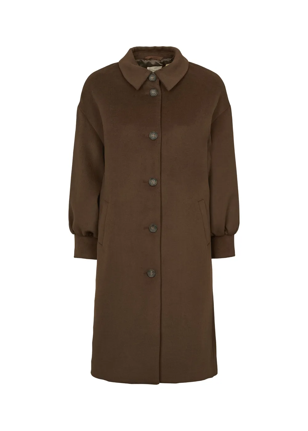 Orfeus W, Coat - Mocha sold by MarMar