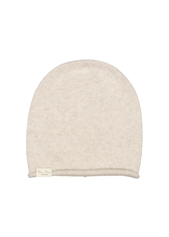 Anna W, Cashmere Beanie - Llama Melange made by MarMar