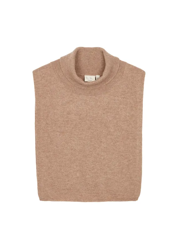 Arni W, Kashmir Scarf - Light Camel Melange made by MarMar