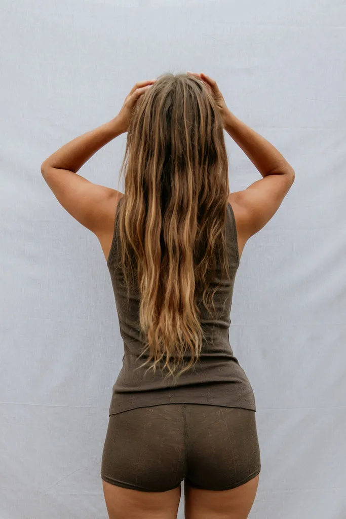 Poe W, Wool Pointelle Underpants - Terre sold by MarMar product image thumbnail 3