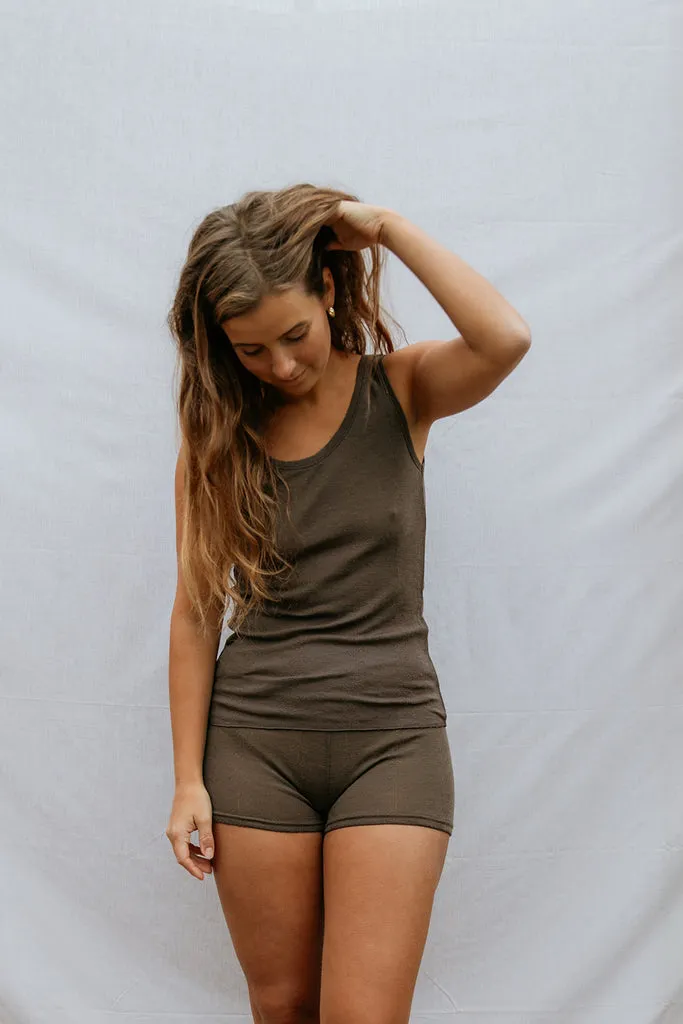 Poe W, Wool Pointelle Underpants - Terre sold by MarMar product image thumbnail 2