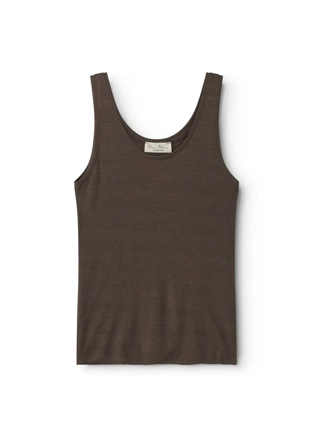 Tevo W, Wool Rib Undershirt - Terre sold by MarMar