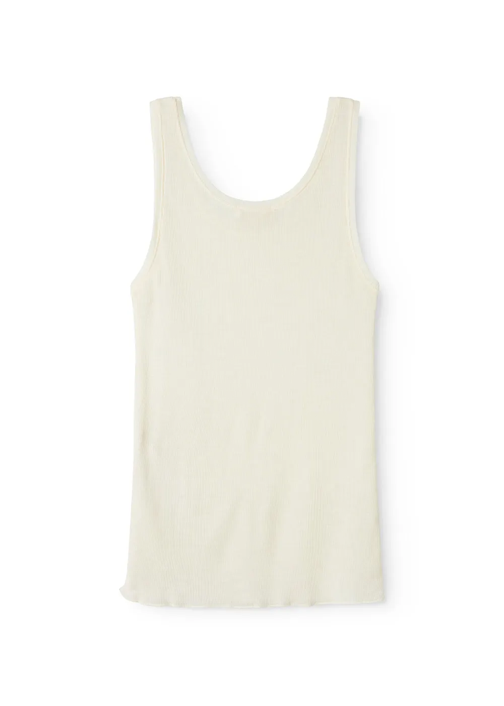 Tevo W, Wool Rib Undershirt - Natural sold by MarMar product image thumbnail 2