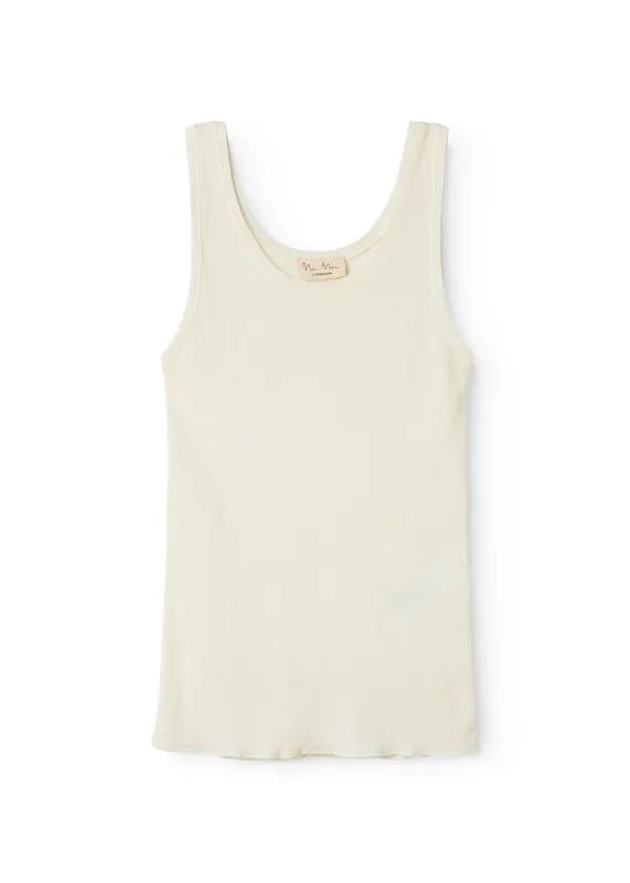 Tevo W, Wool Rib Undershirt - Natural sold by MarMar