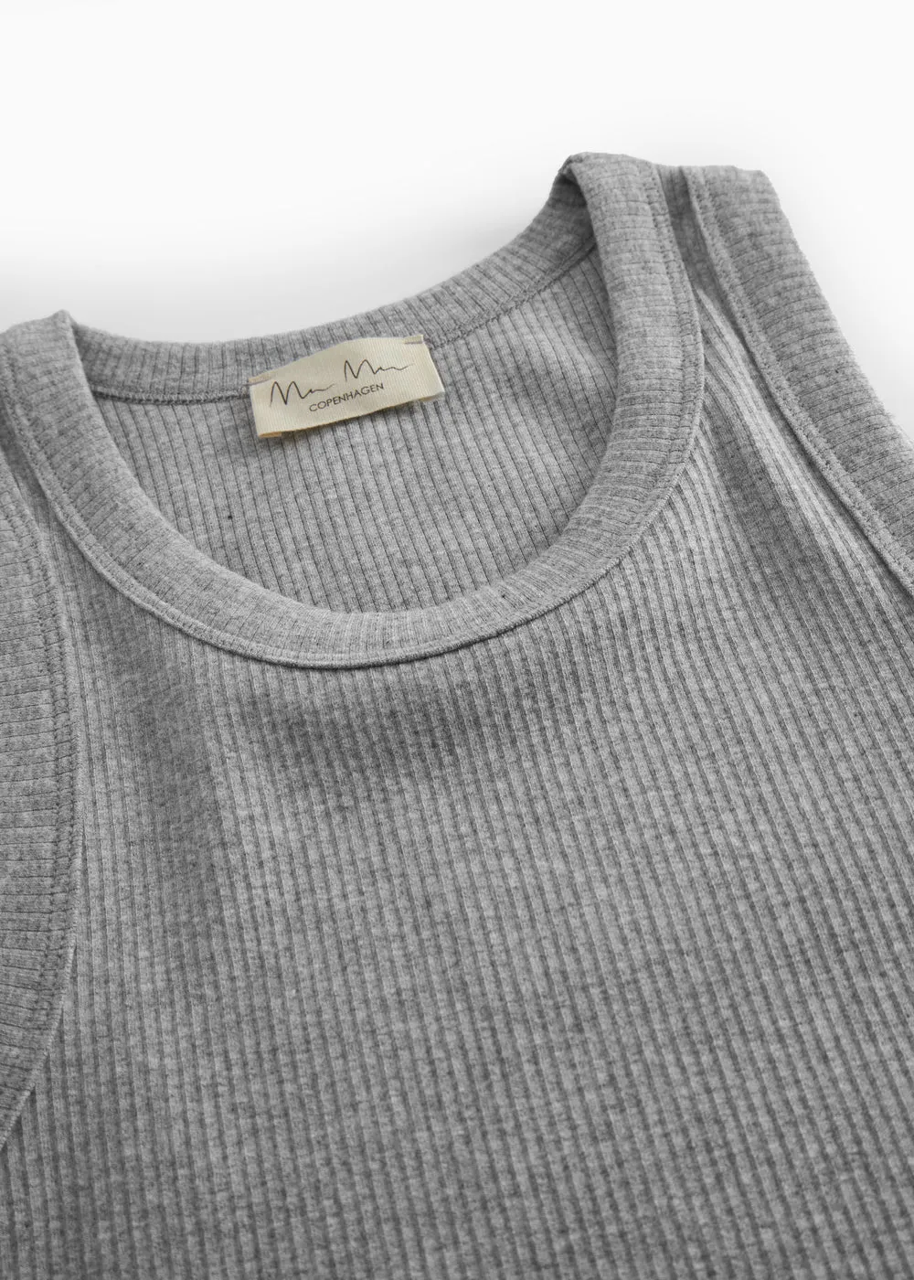 Tank W - Top, Light Gray Melange sold by MarMar product image thumbnail 4