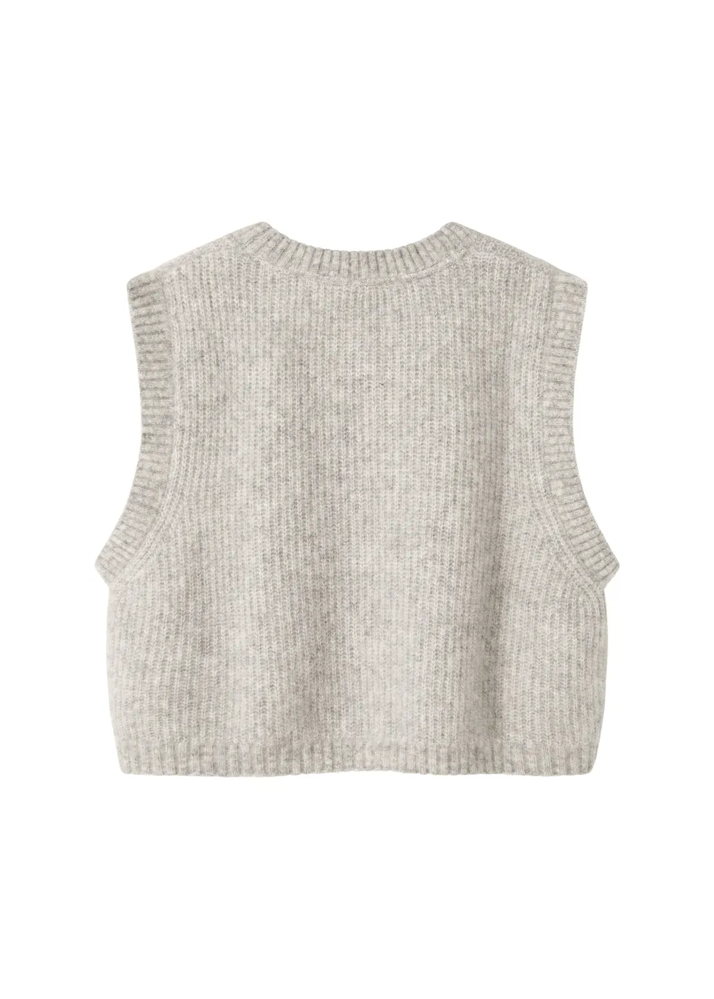 Tajo W, Knit vest - Morning Dew Mel. sold by MarMar product image thumbnail 4