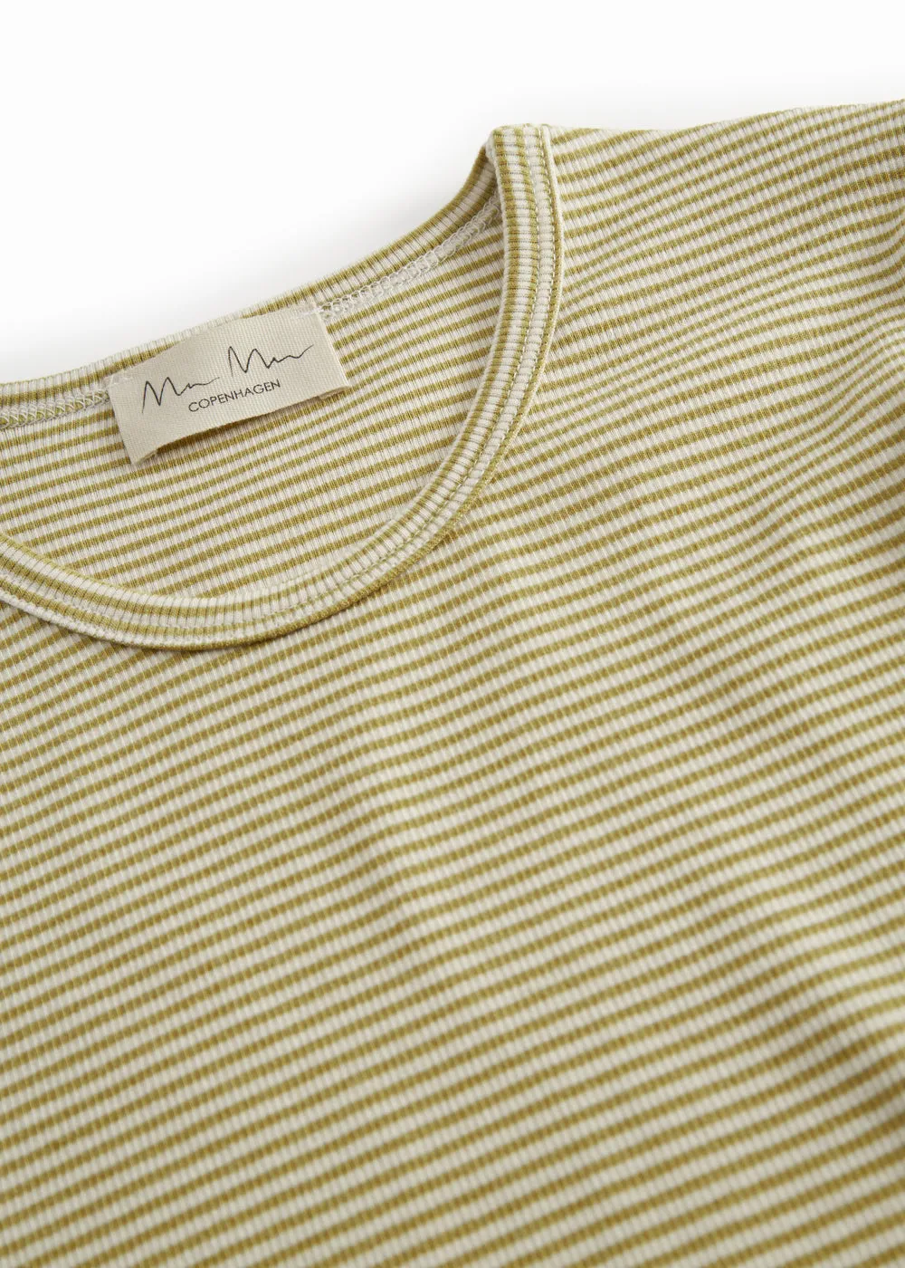Tani W - T-shirt, Olive Stripe sold by MarMar product image thumbnail 4