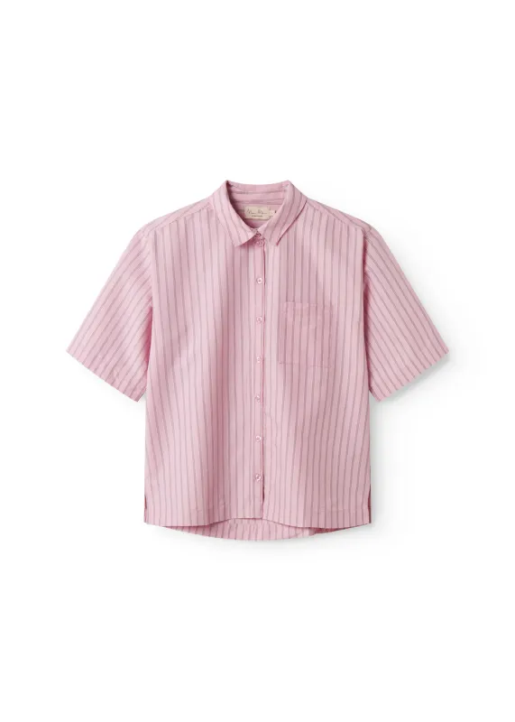 Tatum SW - Shirt, Bonbon Pink Stripes made by MarMar