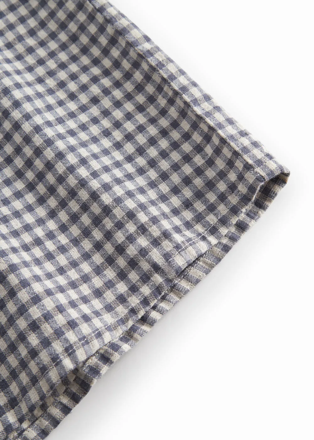 Tipo W - Blouse, Navy Check sold by MarMar product image thumbnail 5