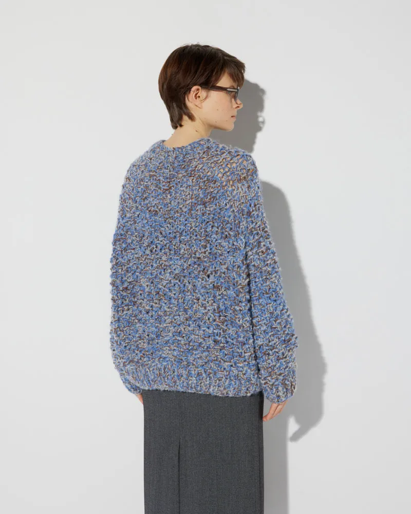 Alpaca Tweed Mix Pearl Pattern Pullover | Sale sold by Maiami product image thumbnail 4
