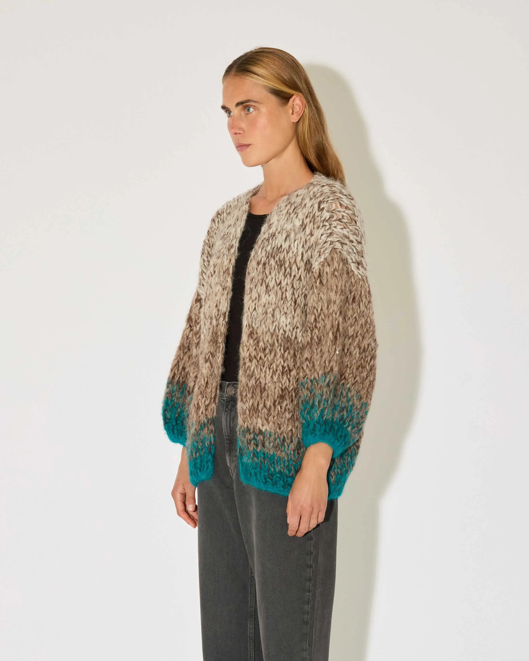 Fleecy Alpaca Ombre Big Cardigan | Sale sold by Maiami product image thumbnail 4
