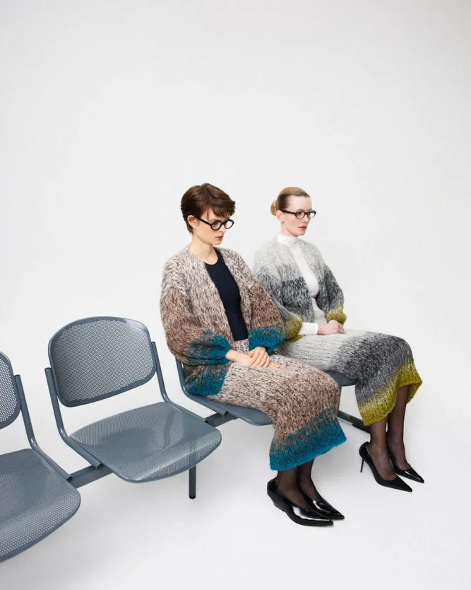 Fleecy Alpaca Ombre Big Cardigan | Sale sold by Maiami product image thumbnail 2