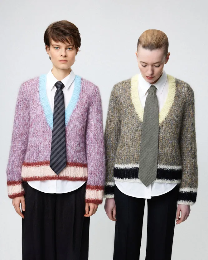 Sale | Mohair Slim V-Neck Pullover sold by Maiami product image thumbnail 5